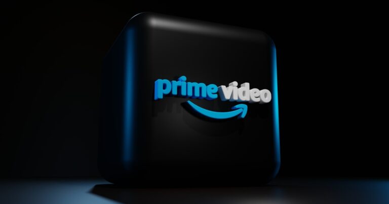 logo prime video in primo piano